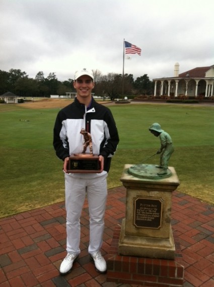 Nick Stafford won a three-player, three-hole aggregate playoff on Pinehurst No. 2 to capture the 66th Donald Ross Junior Championship.