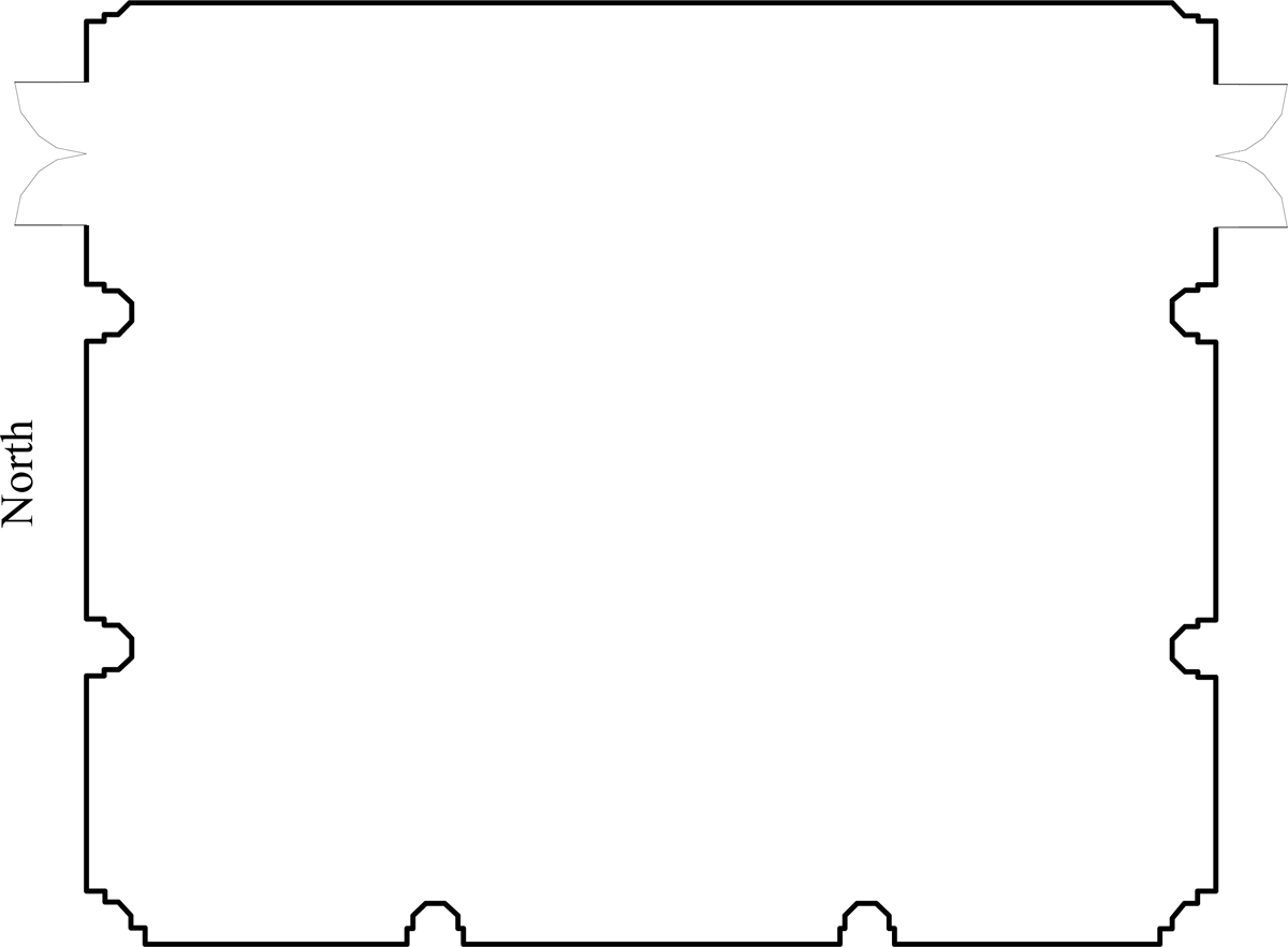 Floor Plan Illustration for Pinehurst North Room