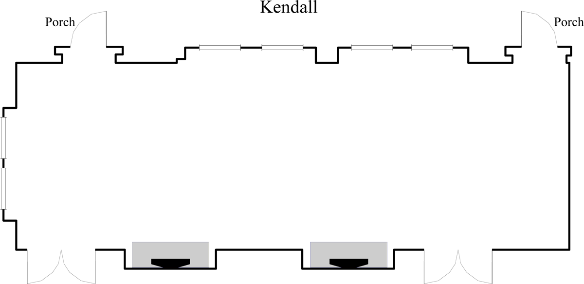 Floor Plan Illustration for Pinehurst Kendall Room