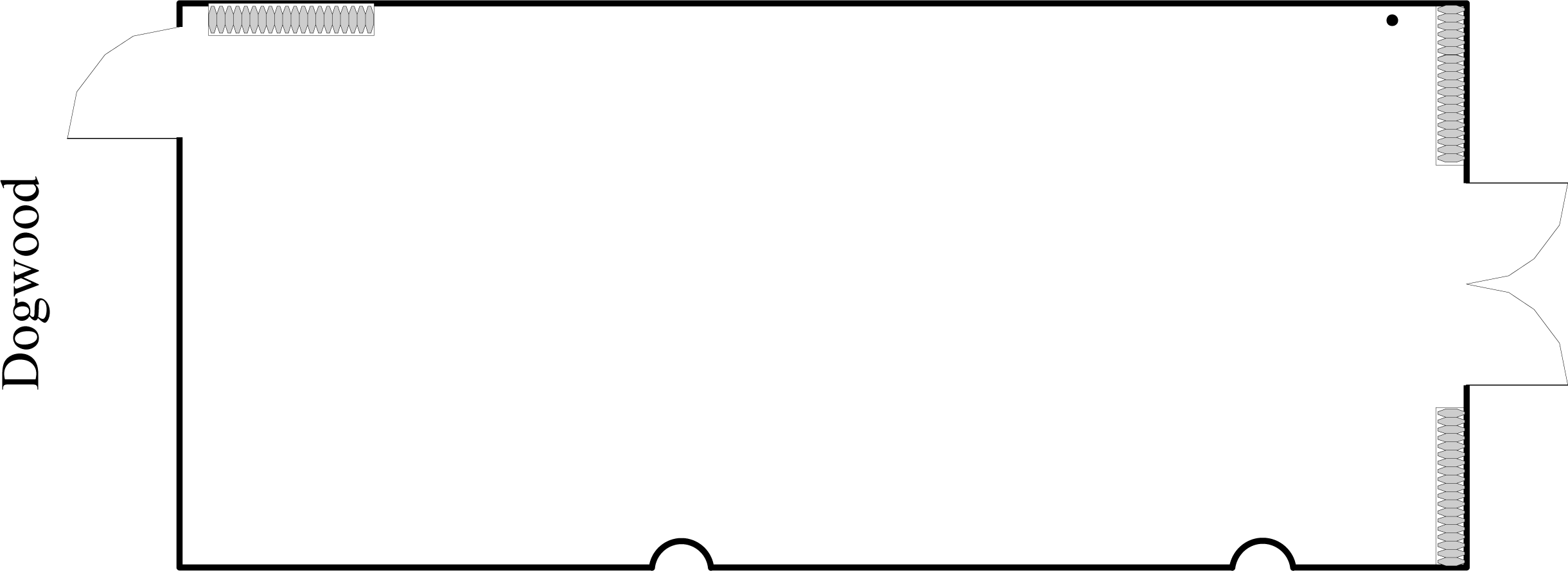 Floor Plan Illustration for Pinehurst Dogwood Room