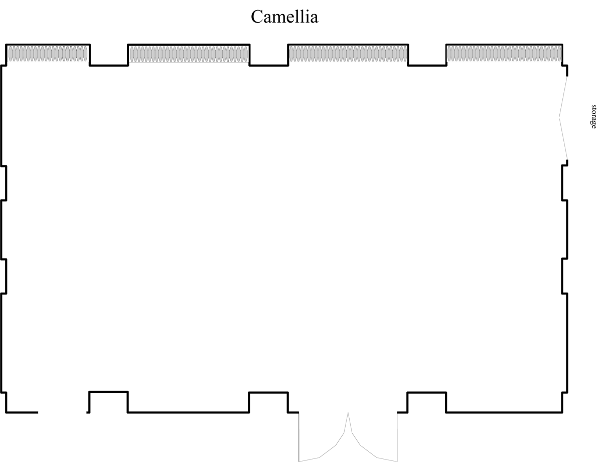 Floor Plan Illustration for Pinehurst Camellia Room