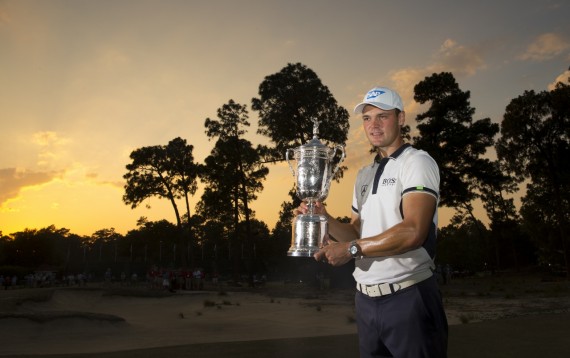 Martin Kaymer Trophy Sunset