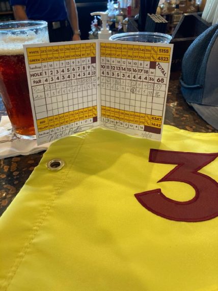 Patrick Scheil 59 on Course 3 Scorecard