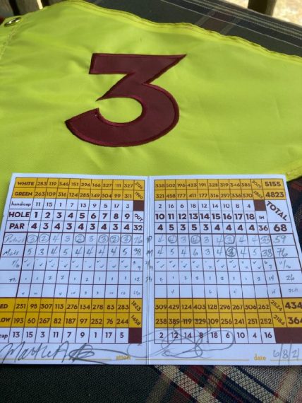 Patrick Scheil 59 on Course 3 Scorecard